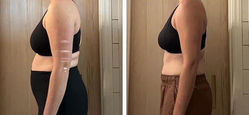 Real FitHer client before and after