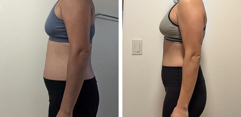 Real FitHer client before and after