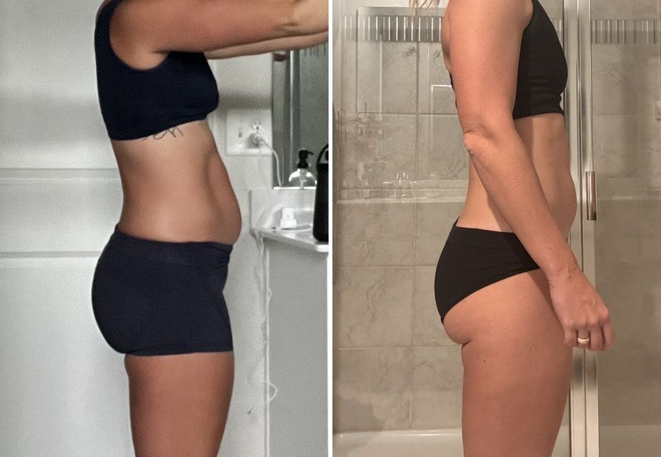 Real FitHer client before and after